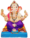 Eco Friendly Ganesha Choranga Double Load Ganesha 12"