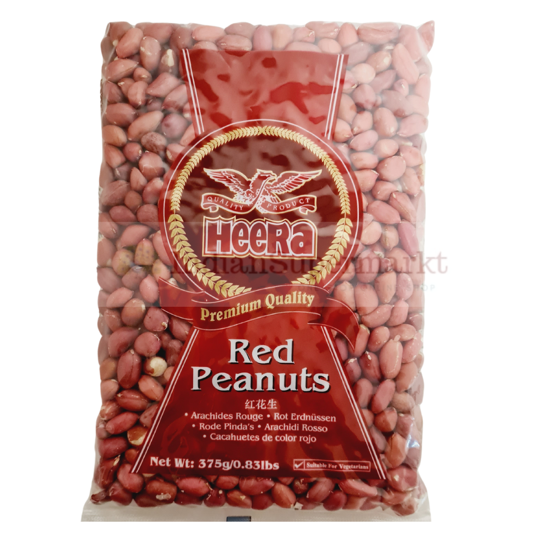 Heera Peanuts Red  375gm - IndianSupermarkt