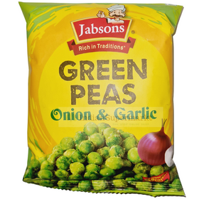 Jabsons Roasted Green Peas Onion N Garlic  150gm (BBD : 18 Feb 2026) - IndianSupermarkt