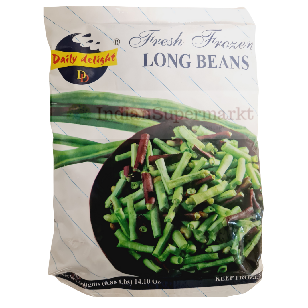 Daily Delight Frozen Long Beans  400gm (Delivery in Berlin) - IndianSupermarkt