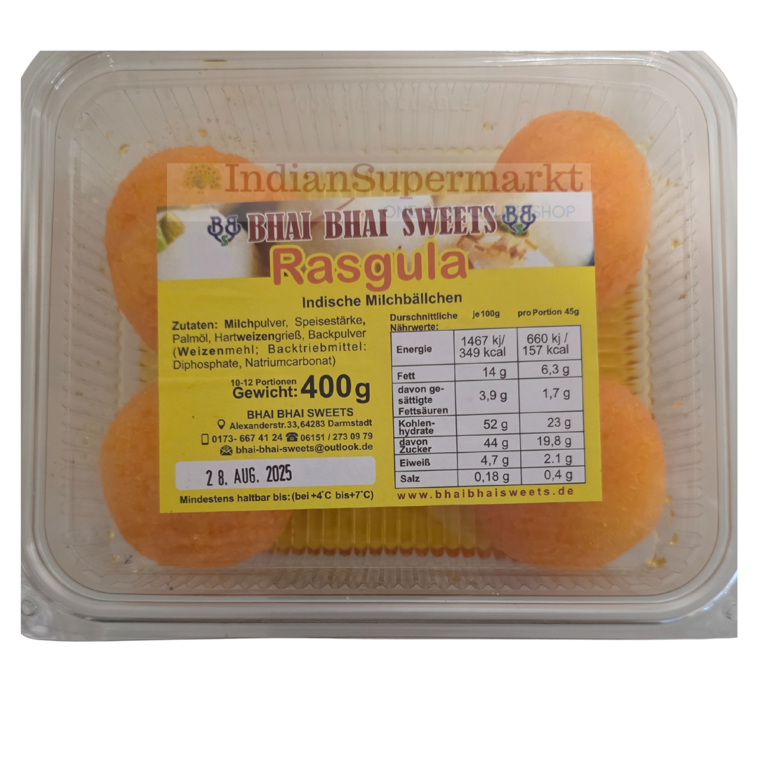 Fresh Kesri Rasgulla 400gm