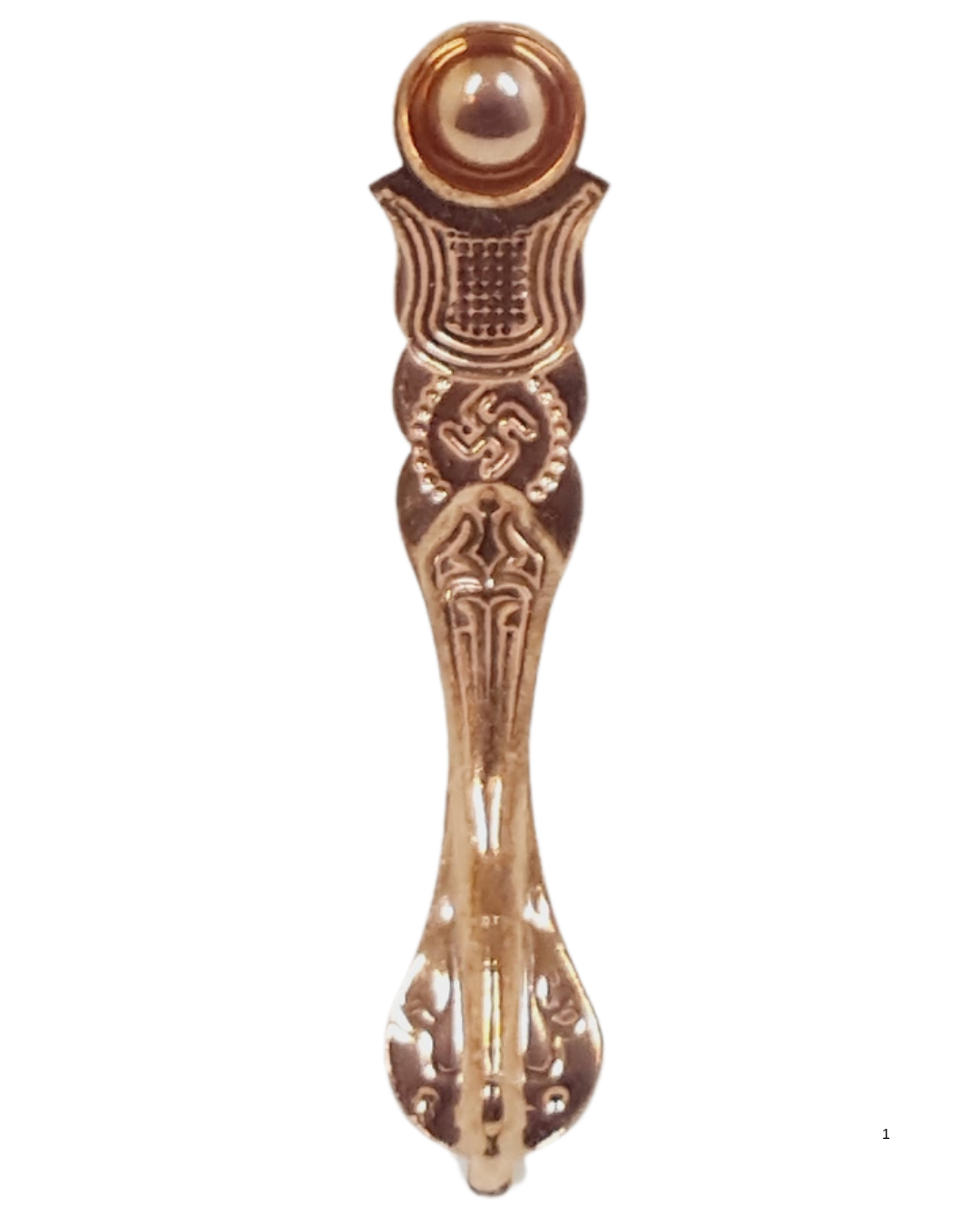 Copper Udrani or Pooja Spoon 11cm