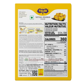 Talod Vatidal Khaman Mix Flour 400gm - IndianSupermarkt