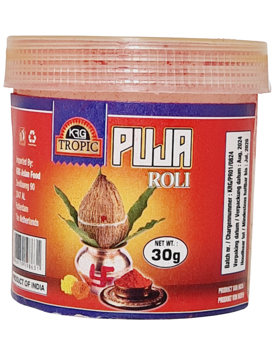 Tropic / Mahalaxmi Kumkum - Roli  30gm