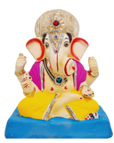 Eco Friendly Ganesha Dagdusheth Style Ganesha 9"