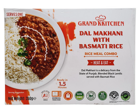 Grand Kitchen Dal Makhani  with Jeera Rice - Heat & Eat - 350gm