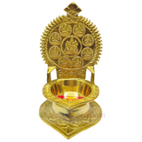 Brass Ashtalakshmi  Deepam for Pooja