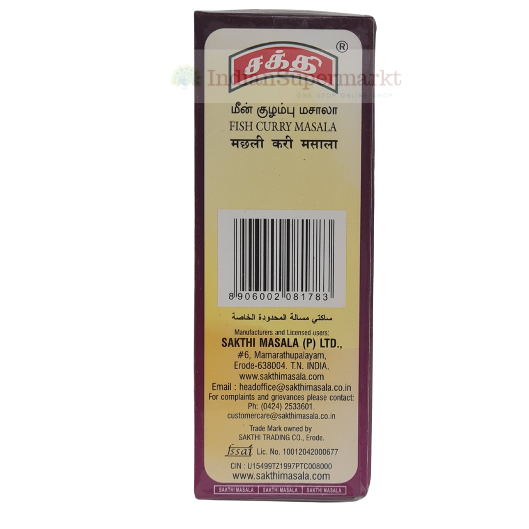 Sakthi Fish Curry Masala 200gm (BBD : 28 Feb 2026)