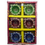 Clay Diya or  Mitti Diya - Set of 6