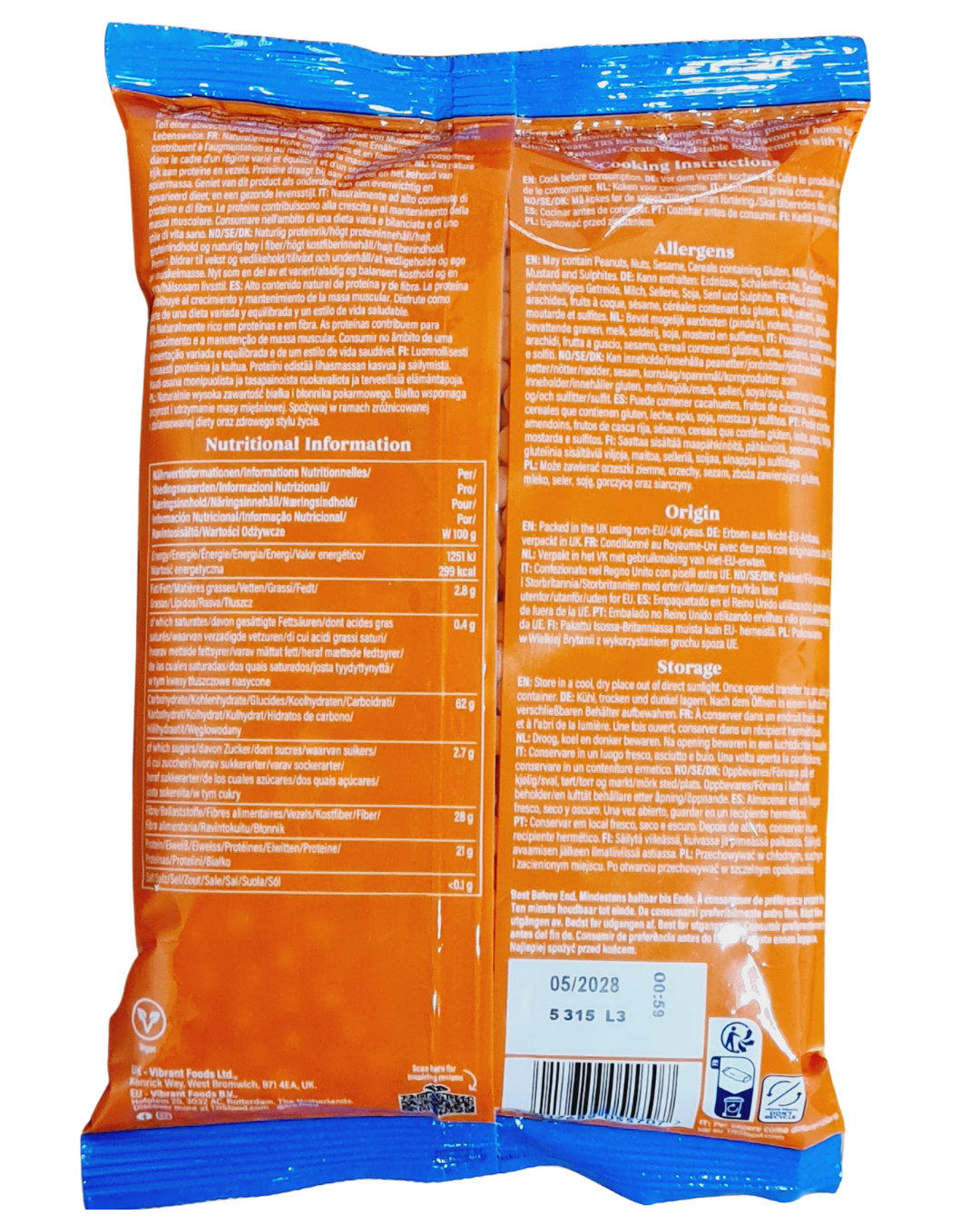 TRS /Heera Whole Yellow Peas 500gm - IndianSupermarkt