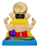 Eco Friendly Ganesha Rajmudra Ganesha or Shadu Mitti Ganesh 10"