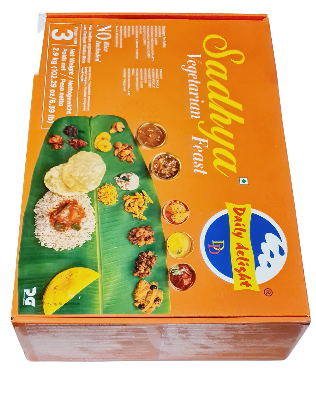onam food frozen - indiansupermarkt