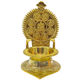Brass Ashtalakshmi  Deepam for Pooja