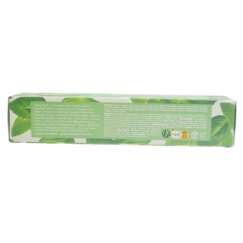 Dabur organic Basil Toothpaste  100ml - IndianSupermarkt