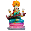 God Statue Poly Marble Maa Saraswati 5.5inc