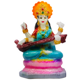 God Statue Poly Marble Maa Saraswati 5.5inc