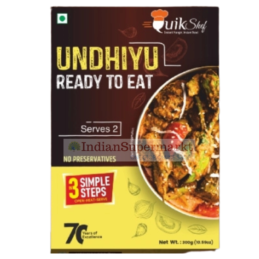 Quikshef ReadytoEat Undhiyu 300gm