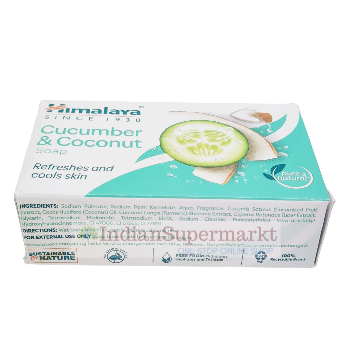 Himalaya Cucumber & Coconut Soap 75gm