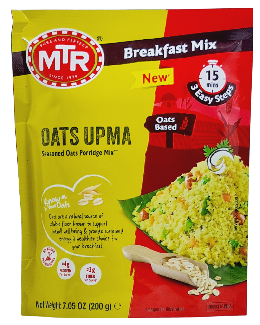 MTR Instant Oats Upma Mix 200gm