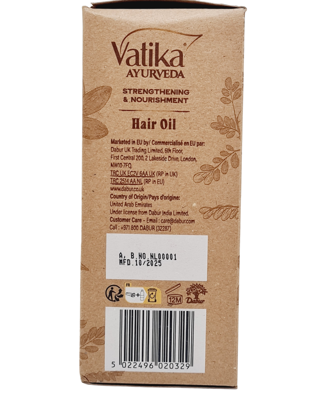 Dabur Vatika Ayurveda Hair Oil 90ml