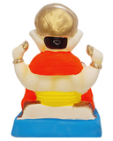 Eco Friendly Shree Rajmudra Siddhivinayak Ganpati Bappa Murti or Shadu Mati Ganesha 9"