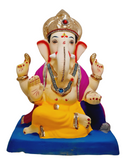 Eco Friendly Swami Samartha Ganesha or Shadu Mati Ganpati 13"