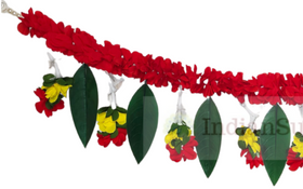 Toran Artificial Flower and Mango Leaves