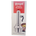 Diamond  StainlessSteel Puttu kudam - Puttu Maker (Gas & Induction Compatible)