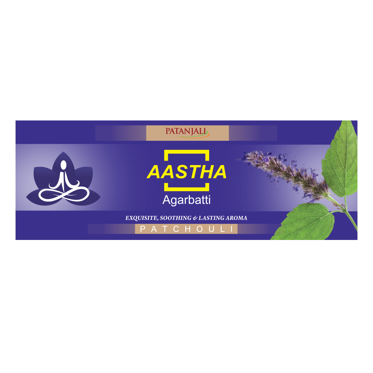 Aastha Agarbatti Patchouli - 18 Stick
