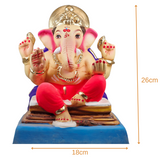 Eco Friendly Ganesha Choranga Double Load Ganesha 10"