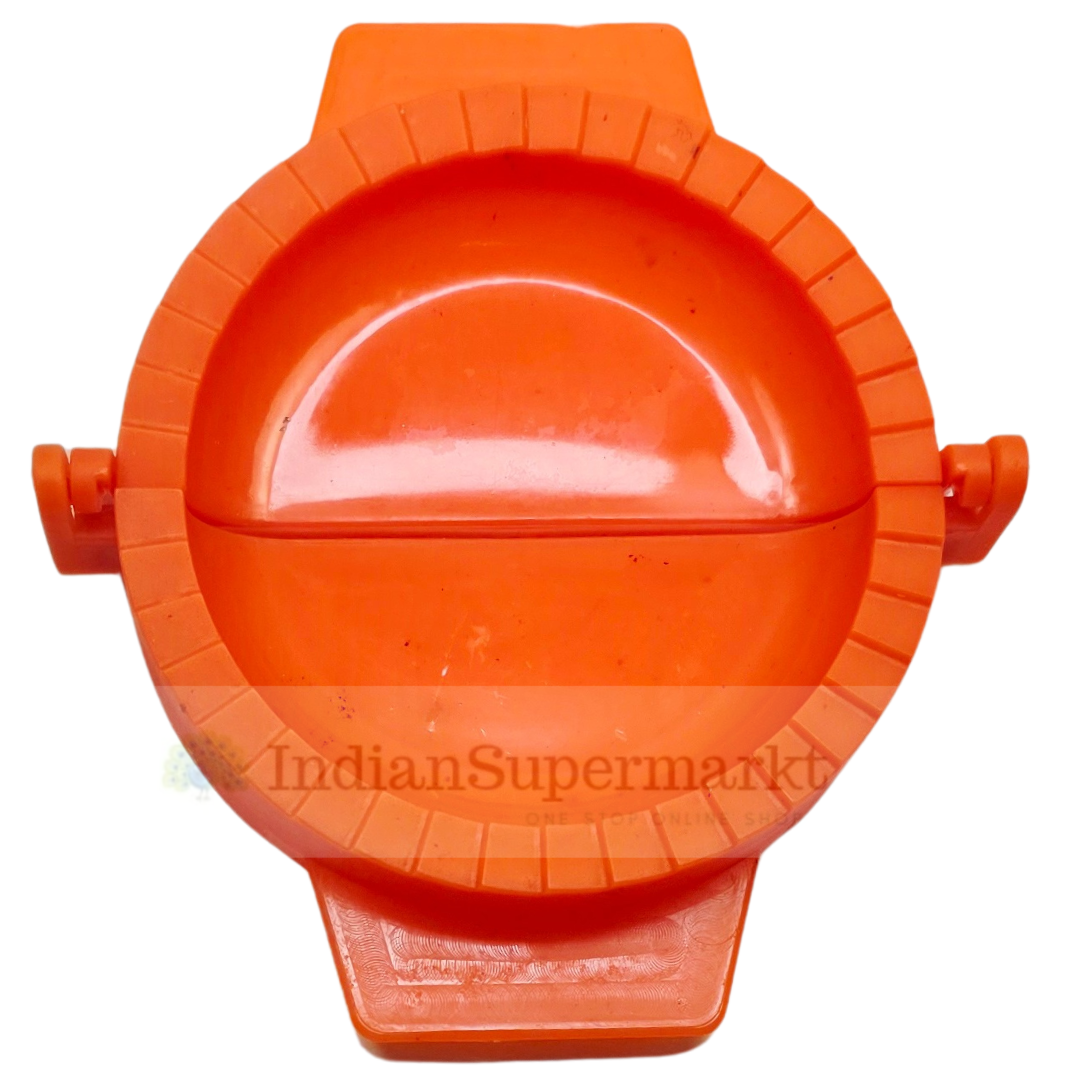 Simple Gujia or Karanji Plastic Mould  (Randam Colour) - IndianSupermarkt