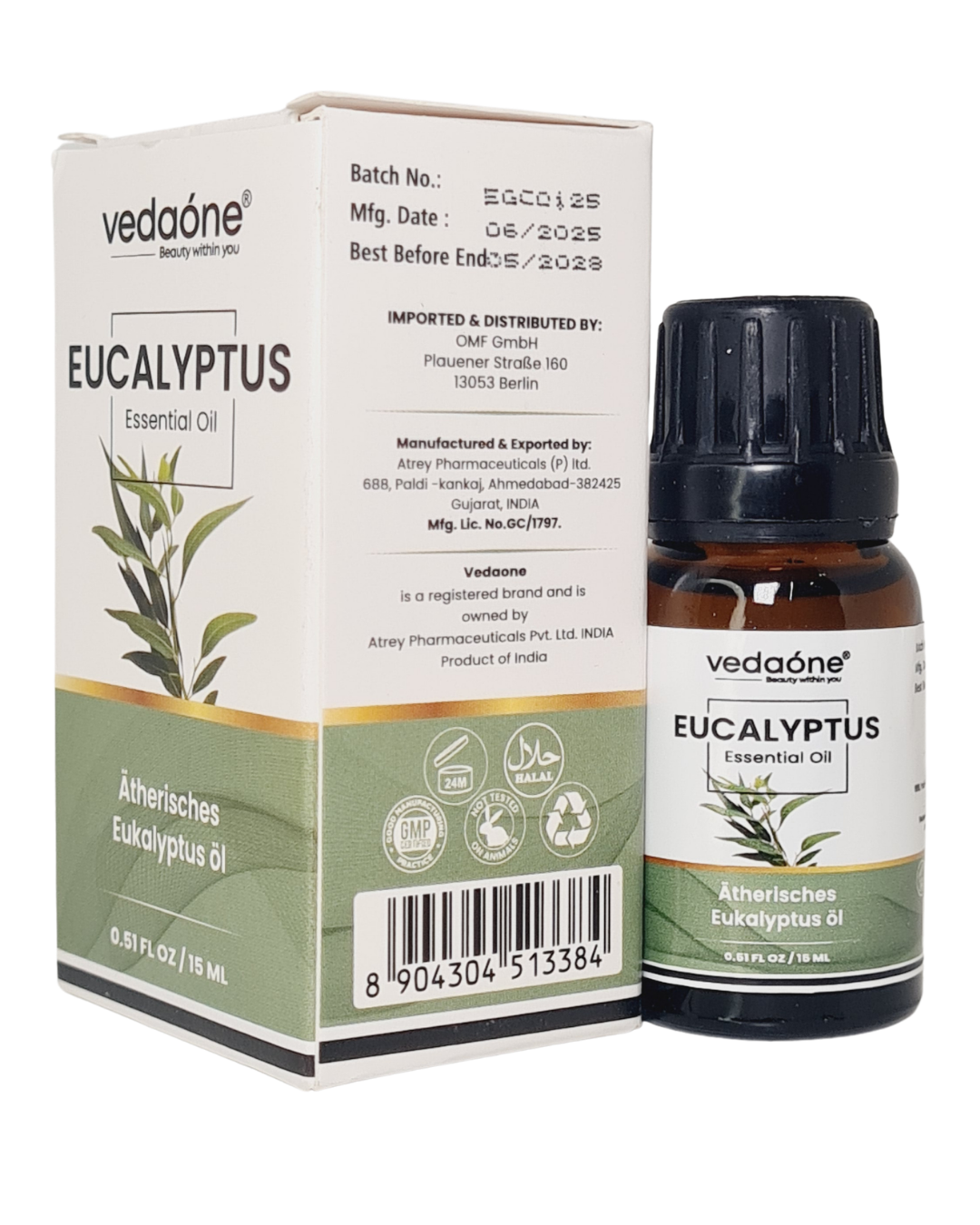 Vedaone Eucalyptus Oil 15ml