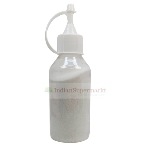 Rangoli Colour White Powder with Squeeze Bottle -100gm