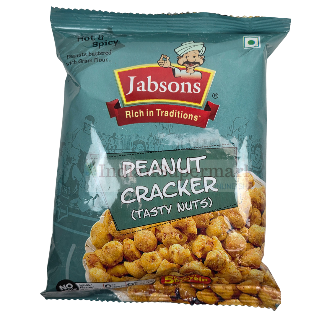 Jabsons Peanut cracker - Tasty Nuts 140gm - IndianSupermarkt