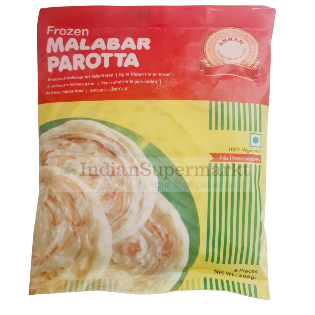 Frozen Annam Malabar Parotta -6Pcs (Deliver only Berlin) - IndianSupermarkt