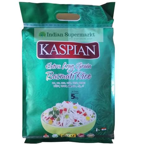 Kaspian Basmati Rice 5kg - Indiansupermarkt