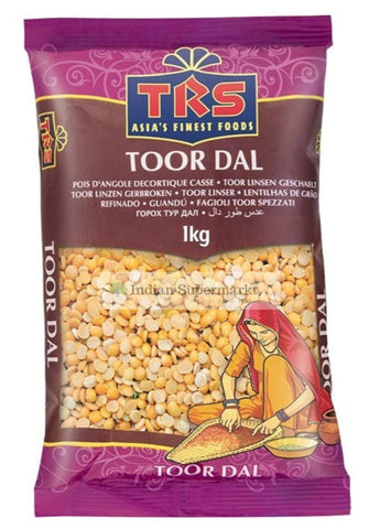 TRS Toor Dal Plain 1Kg - Indiansupermarkt
