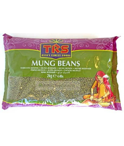 TRS Mung Whole(Mung Beans)  2kg - Indiansupermarkt