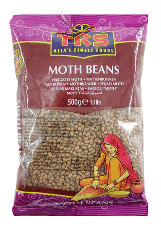 TRS Moth Beans or Matki dal 500gm - Indiansupermarkt