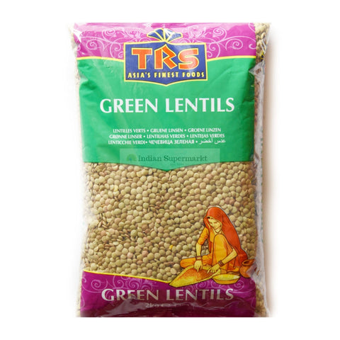 TRS Lentils Green (Masoor)  2kg - Indiansupermarkt