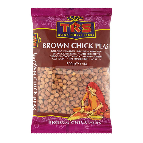 TRS Brown Chick Peas 500gm - Indiansupermarkt