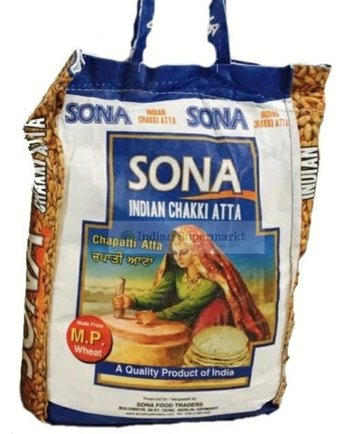 Sona Chakki Atta  5kg - Indiansupermarkt