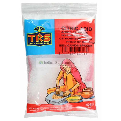 TRS Citric Acid 100gm - Indiansupermarkt