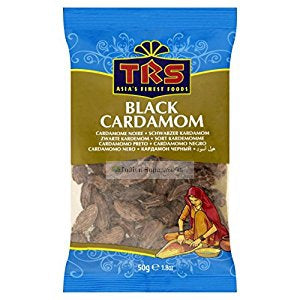 TRS Cardamoms Black  50gm - Indiansupermarkt