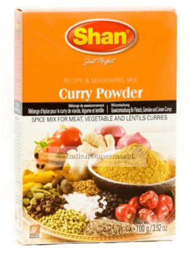 Shan Curry Powder Masala 100gm - Indiansupermarkt