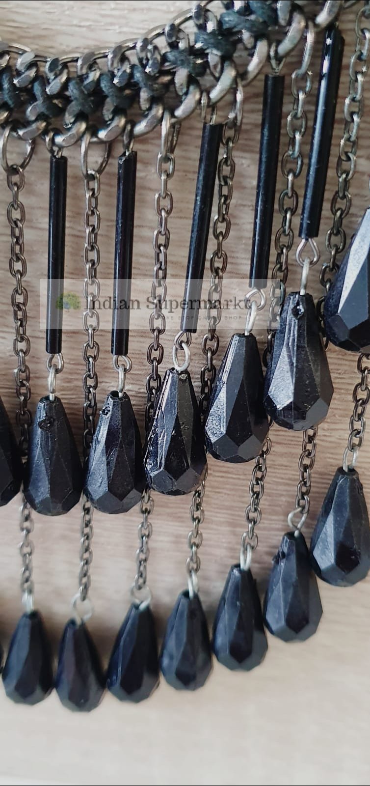 Black Pearl Necklace - Indiansupermarkt