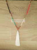 Thread & Pearls Necklace - Indiansupermarkt