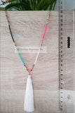 Thread & Pearls Necklace - Indiansupermarkt