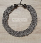 Silver Beads Necklace - Indiansupermarkt