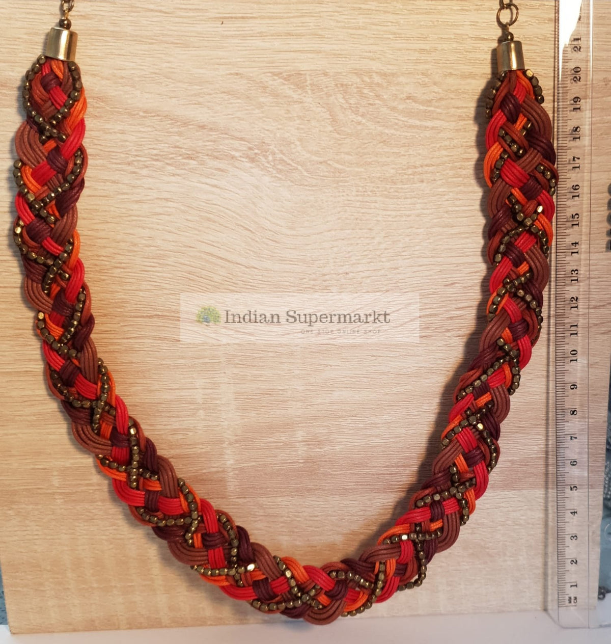 Thread & Beads Necklace - Indiansupermarkt